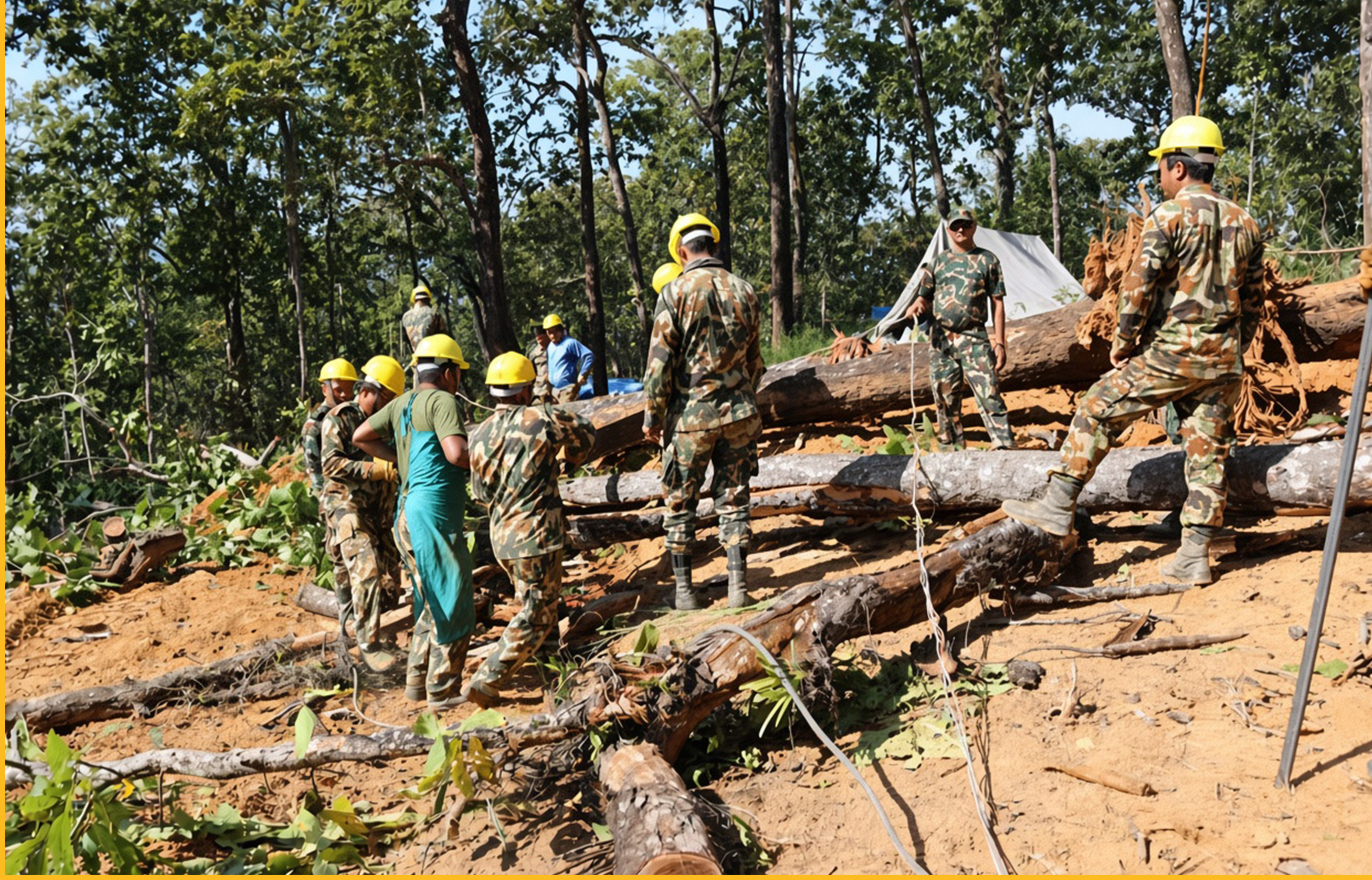 Government Cuts Trees for Public Projects without Paying Mandatory Compensation